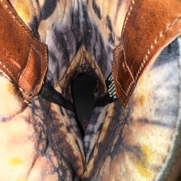 Dingo Brown Fringed Heeled Boots Sz 10 - Picture 13 of 15